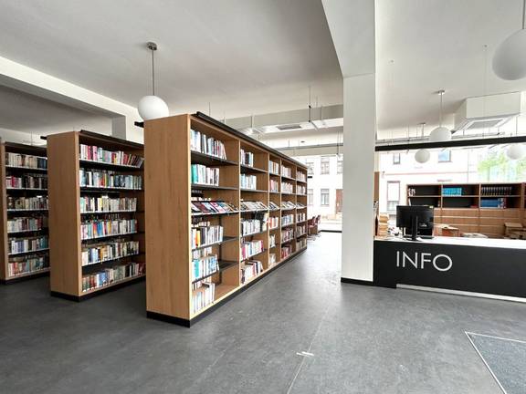 Bibliothek im Kaufhaus Schocken