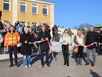 Einweihung des neugestalteten Pausenhofs der Grundschule Blankenhain