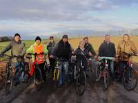 Einweihung des neugestalteten Radwegs Mannichswalde-Thonhausen