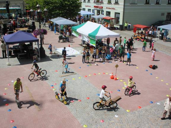 Parcour zum Kindermarktfest