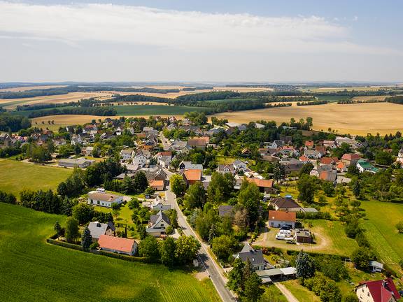 Mannichwalde Luftaufnahme